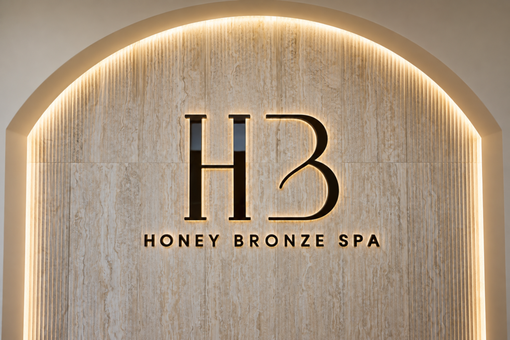 spa space honey bronze